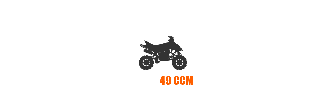 Dětské čtyřkolky na benzín - 49 ccm
